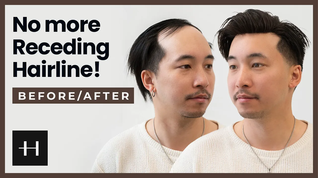 Tschüss Geheimratsecken – Hallo perfekte Haarlinie! Ducs krasse Transformation