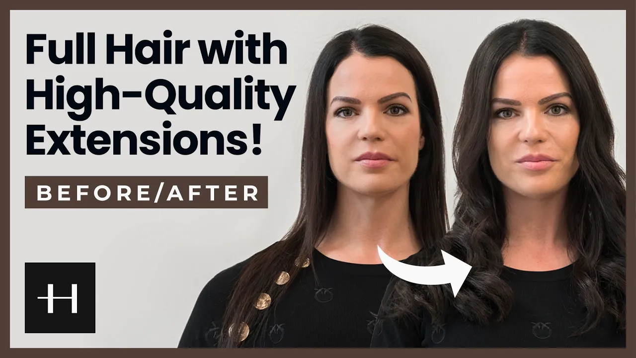 Bondings Glow-up Helenas Transformation mit High Quality Haarverlängerung
