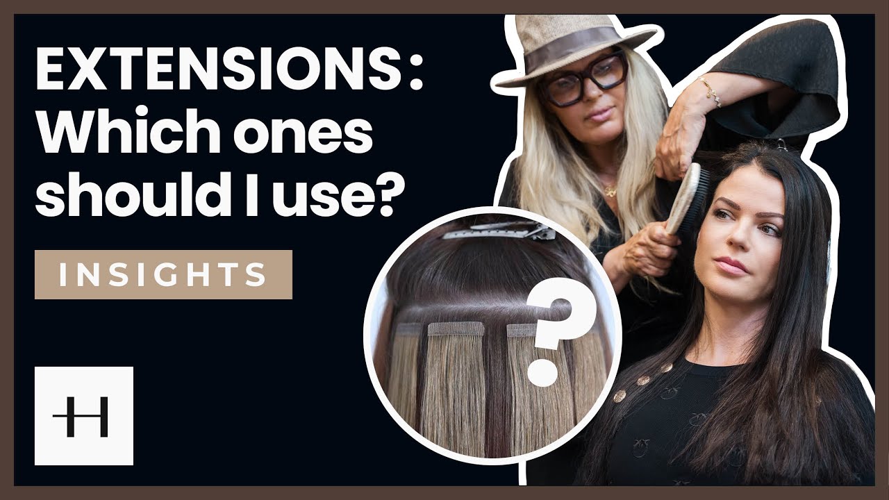 Das Extensions-Duell – Tapes vs. Bondings vs. Tressen ?
